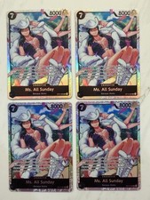 Ms. All-Sunday OP14-084 SR  THE AZURE SEA'S SEVEN ENGLISH OP14 -Play set x4