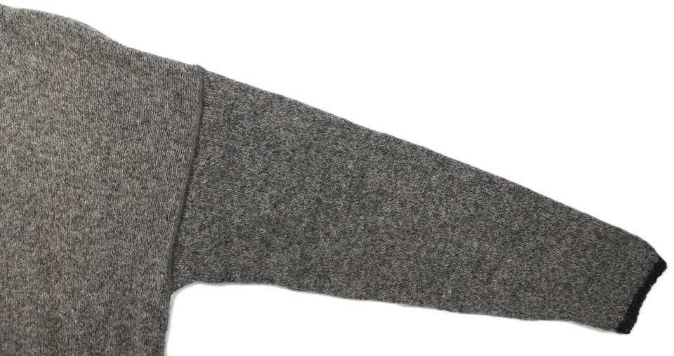 Suéter Top de lana tejido a mano gris XL de WOOLRICH para hombre de gran tamaño Foto 4 de 4