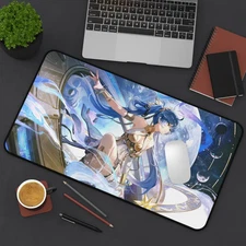 Wuthering Waves Luno Desk Mat, Large Gaming Mouse Pad