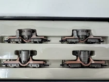 Marklin Mini-Club Z-Scale 86210, Set of 4 Steel Works Cars Rare Mint