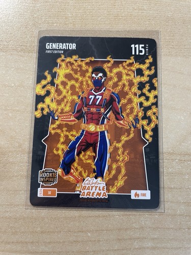 2026 Bo Jackson Battle Arena 1st Ed RC VJ Edgecombe `Generator` Fire