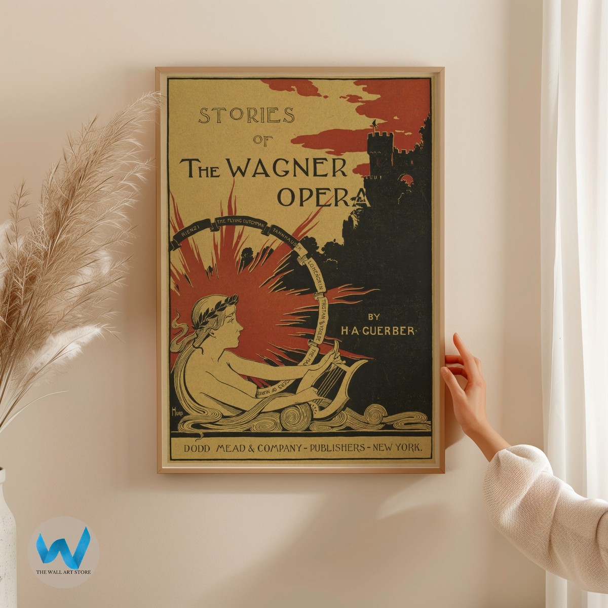 Vintage Wagner Opera Poster Wall Art - Classic Decorative Print | eBay
