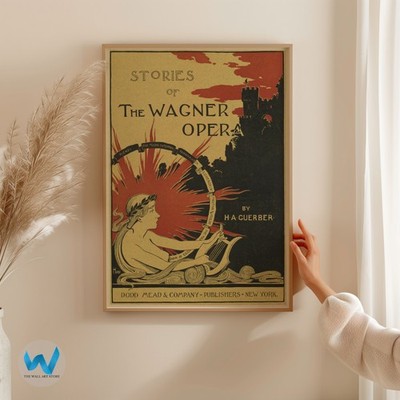 Vintage Wagner Opera Poster Wall Art - Classic Decorative Print | eBay