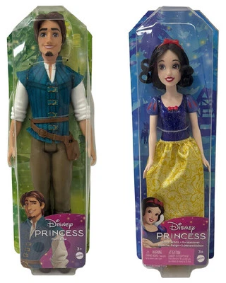 Disney Prinzessin Puppe Rapunzel Flynn Rider oder Schneewittchen Figuren Auswahl - Bild 1 von 4
