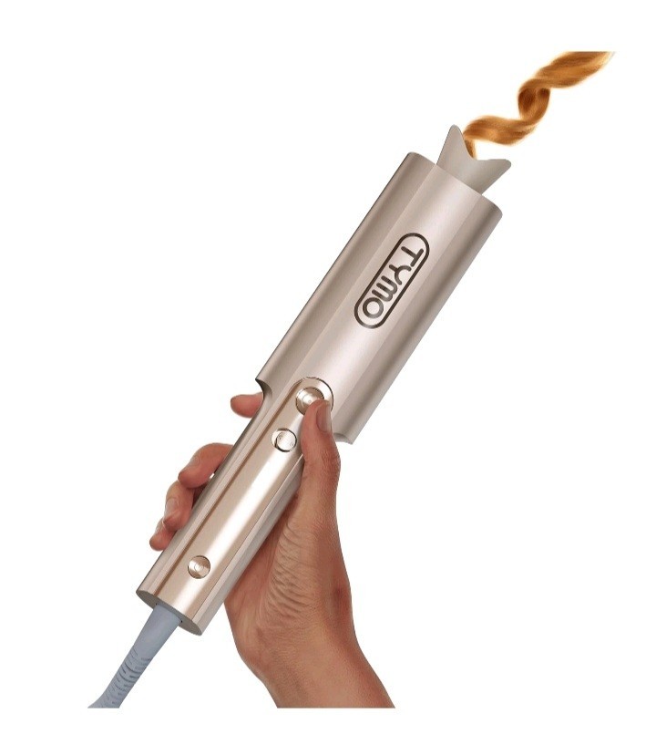 Tymo curlpro plus 1inch automatic curler hair styler gold auto curl wand