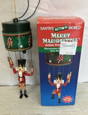 Kurt Adler Santa s Action World Merry Marionettes Nutcracker 2002 Parts/Repair