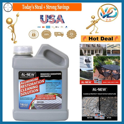 #ad #ad Aluminum Restoration Cleaning Solution 16oz for Patio Furniture amp; Metal Surfaces $54.14