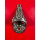 Vtg Coca Cola Starr X 1925 Elongated Wall Mount Bottle Opener Newport News, VA