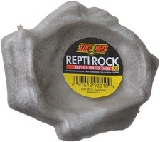 Zoo Med Repti Rock Reptile Water Dish for Reptiles, X-Small - 4 Pack