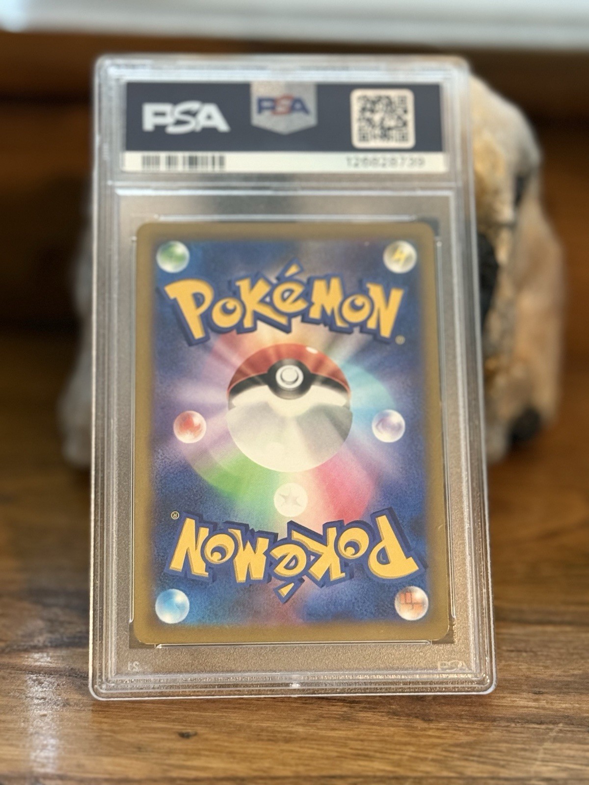 PSA 10 GEM MT Mightyena Full Art 2022 Japanese Battle Region #072 Pokemon Card view 4