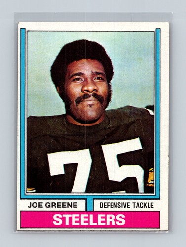 Joe Greene #40 1974 Topps card