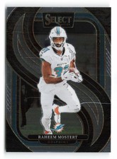 2024 Panini Select #188 Raheem Mostert Miami Dolphins