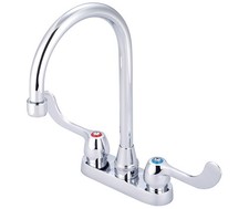 Pioneer Faucets 0084-ELS17 Chrome Central Brass 1.5 Gpm Centerset Bar Faucet