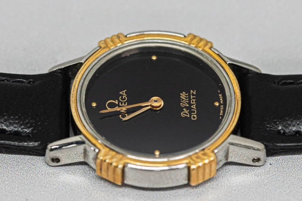 No Tariffs *NEAR MINT* Vintage 1982 OMEGA De Ville Cal.1387 Qz Push Crown Ladies - Image 4 of 4