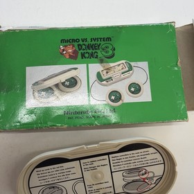 Nintendo Micro Vs. System Donkey Kong 3 AK-302 1984 Working