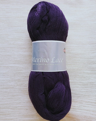 1 Hank - Merino Lace by Skacel Collection, Inc. (100% Fine Merino Wool) 3 Colors