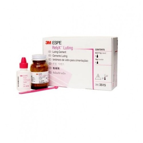 3M ESPE 3515 RelyX Hybrid Glass Ionomer Luting Cement Fast Set Kit ...
