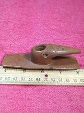 Native American Indian Artifacts Beautiful Effigy Hopewell Platform Pipe 