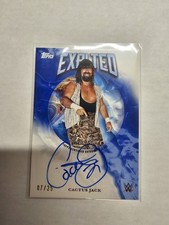 2025 WWE Topps Exalted CACTUS JACK ON AUTO /25  SP Mick Foley Mankind Dude Love
