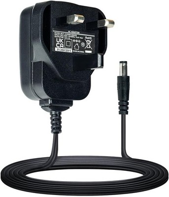 Gitarren-Effekt-Pedal Wand-Ladestecker UK Adapter Netzteil AC/DC. 9V