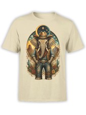 Camiseta Cosmic Cowboy Elephant | Unisex
