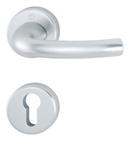 Hoppe Tokyo Aluminium-Rosetten-TüRgriff-Garnitur 1710/42KV/42KVS,...