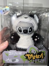 DISNEY STITCH PANDA plush collectible figure limited edition mint box RARE WOW