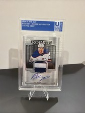 2024-25 Upper Deck The Cup Phil Kemp Rookie Auto Patch /249 #114 Edmonton Oilers