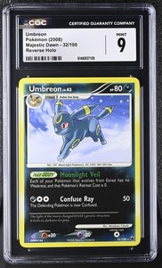 Umbreon 32/100 Majestic Dawn Reverse Holo Rare Pokemon Card