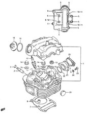 Suzuki Genuine Plug DR-Z125 L3 L4 L5 L6 L8 L9 M1 M0 L7 Engine 09241-22002-000