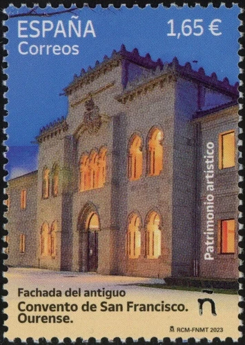 Artistic Heritage.  Convent of San Francisco Ourense 2023 Edifil 5649 **MNH