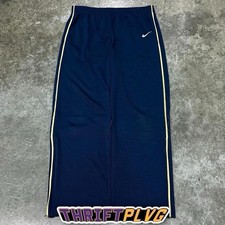 Vintage Y2K Nike Swoosh Embroidered Logo Baggy Sweatpants Size M