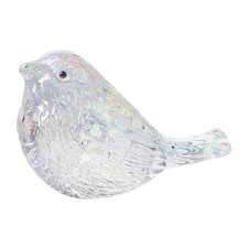 Colorful Crystal Bird Tabletop Ornament - Cute Decorative Desktop Figurine