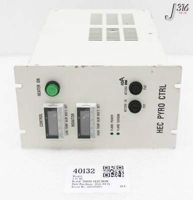 TOKYO ELECTRON HEC Pyro Controller Teile 1187-183677-13