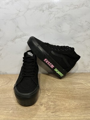 Vans Sk8-Hi Tapered Stackform Awaken Desire Morph Blackout Shoes 721356 Sz 5