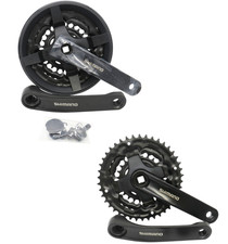 Shimano Crankset FC-TY301 3x8 Speed 42-34-24T With/Without Chainguard 150mm -H