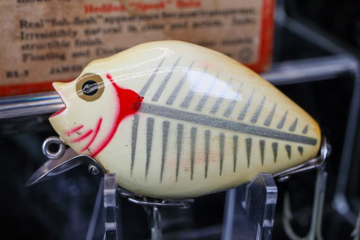 IN BOX- Heddon Punkinseed Wood Fishing Lure Insert 742XS