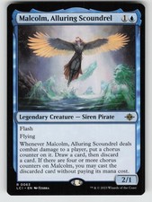 Malcolm, Alluring Scoundrel *Non-Foil* LCI 63 NM