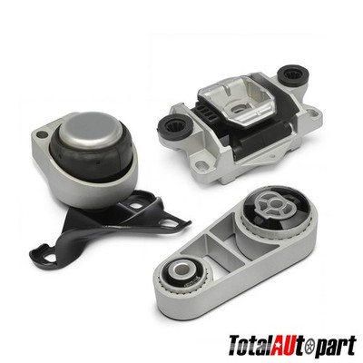 3x Engine Motor and Torque Strut & Transmission Mount for Ford Mondeo 01-07 2.0L