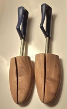 Vintage Shoe Tree Keepers Medium Rochester Shoe Tree Co Wooden Set Patent