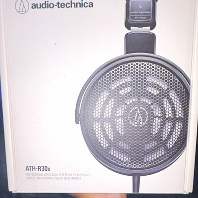 Audio-Technica ATH-R30x Open-Back Studio Headphones 40mm Black 3.5mm