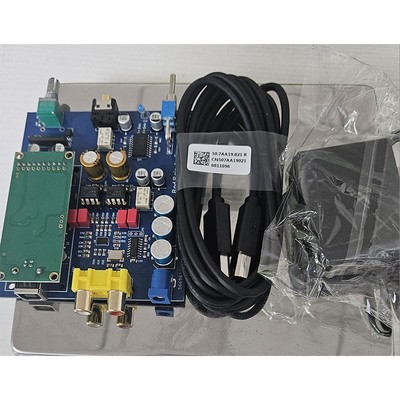 U1 Decoder Board + USB Solution Card Amanero DAC Headphone Amp ES9038 384K DSD12