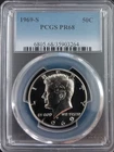 1969-S Kennedy 40% Silver Proof Half Dollar PCGS PR68 50c US Coin