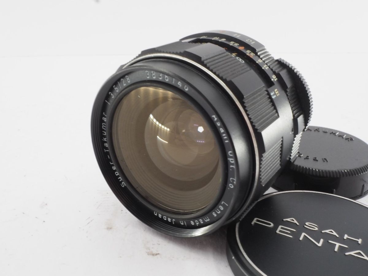 前期型　super takumar 28mm f3.5 m42 Mint! Super Takumar 28mm f3.5 first version w/ 58mm filter