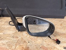 Volkswagen Golf MK6 2008-2012 Front Driver Side Wing Mirror White 5K085750