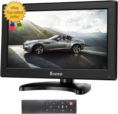 12'' Inch TFT LCD Monitor with AV HDMI BNC VGA Input 1366X768 Portable Mini HD Co