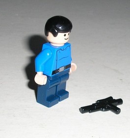 2007 LEGO Star Wars REPUBLIC CAPTAIN Minifigure from set: 7665 Republic Cruiser