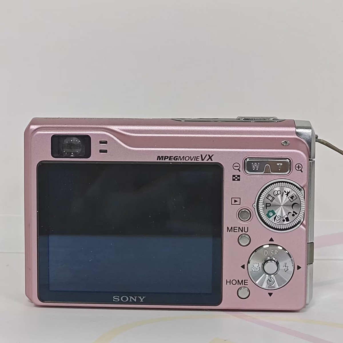 Sony Cyber-shot DSC-W80 PINK Digital Camera 7.2 MP 3x Optical Zoom