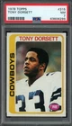 1978 TOPPS #315 TONY DORSETT PSA 7 COWBOYS RC HOF [299]