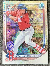 2025 Bowman Chrome Kristian Campbell Rookie Mojo Mega Box  